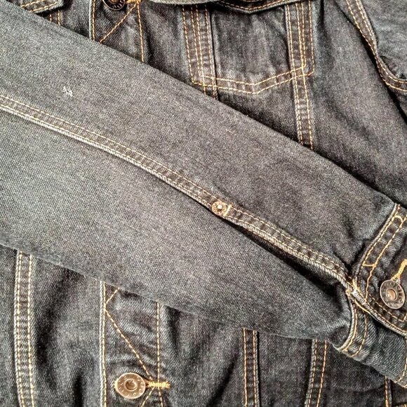 Coogi Australia Embroidered Blue Denim Jean Jacket - Picture 6 of 10